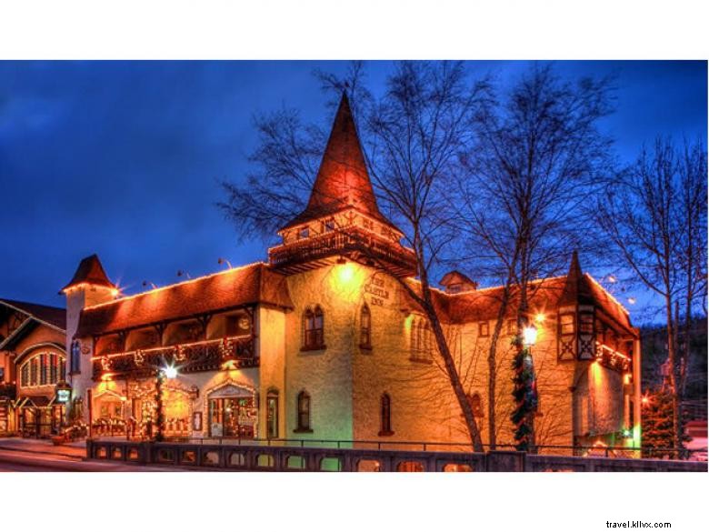 The Castle Inn – Charming Alpine Retreat on the Chattahoochee River