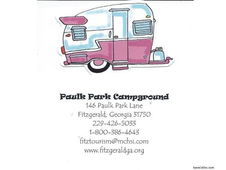 Paulk Park RV Campground – Scenic Lake & Fishing in Fitzgerald