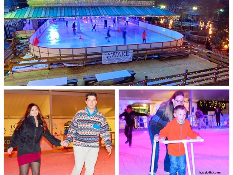 Classic Ice Skating at Olde Town Pavilion