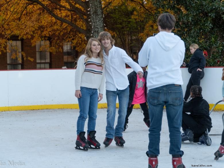 Classic Ice Skating at Olde Town Pavilion