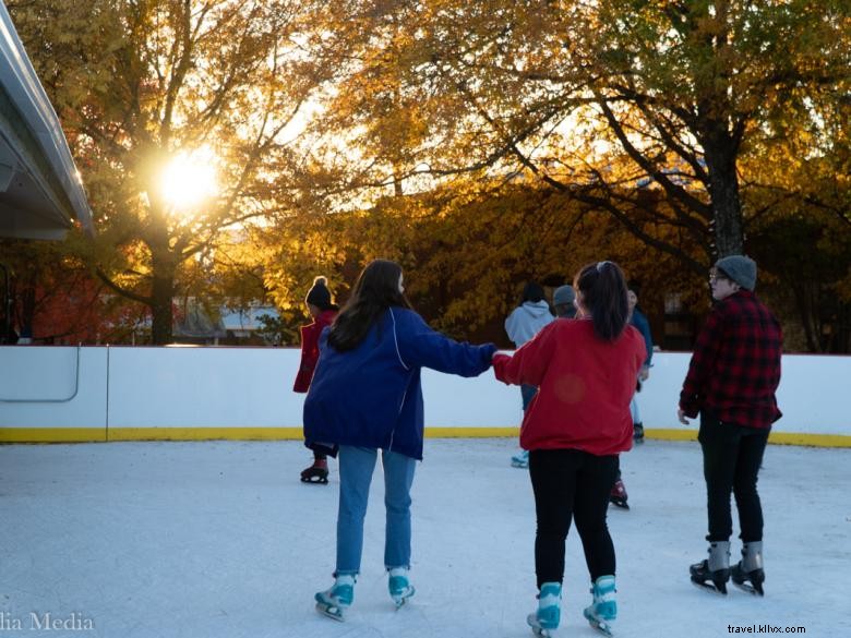 Classic Ice Skating at Olde Town Pavilion