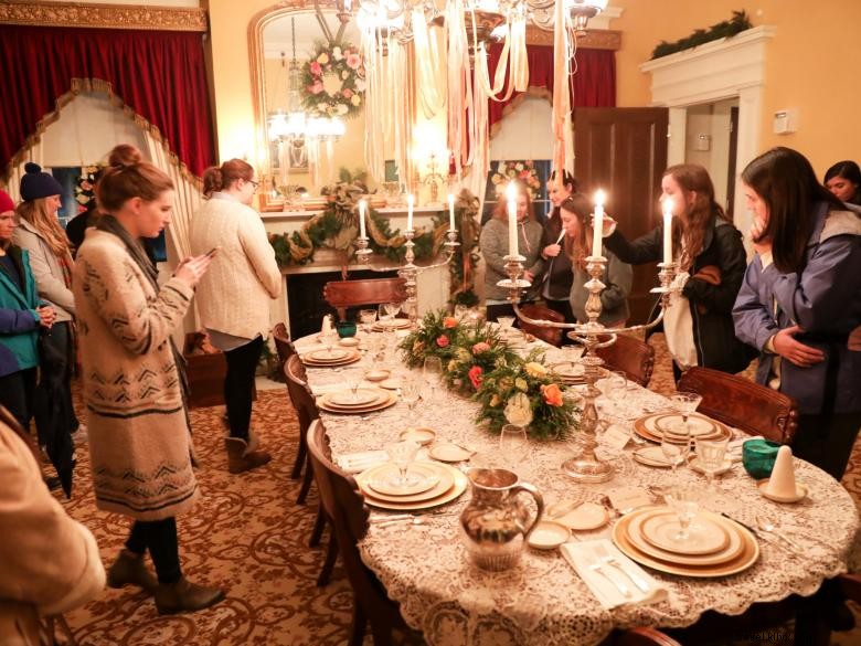 Mansion Christmas Celebration: Elegant Holiday Traditions