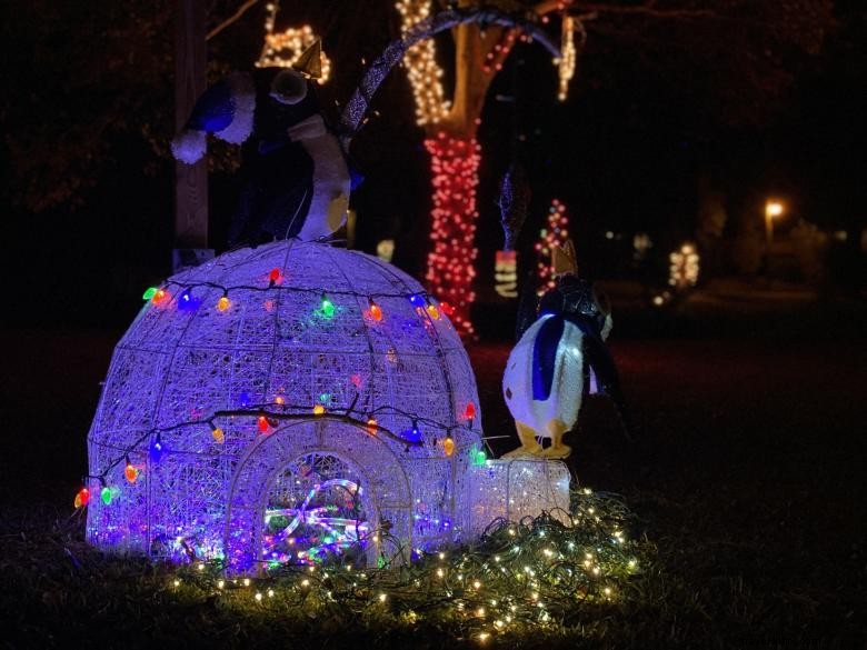 Yuletide Glow: Captivating Holiday Lighting Photos