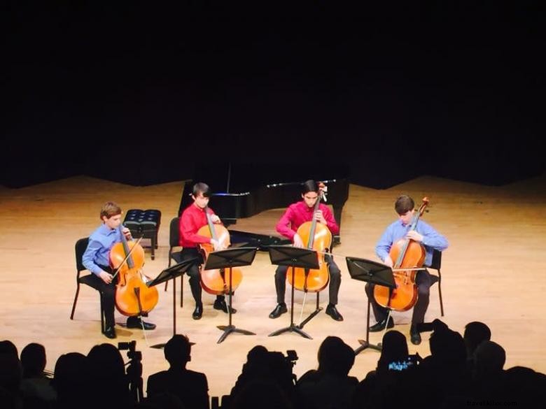 Vega Quartet Student Showcase: A Stellar Finale to Cannon Classical Music Series