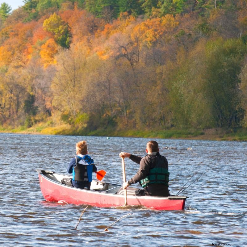 Paddle, Camp, and Witness the Stunning Fall Colors of the St. Croix River