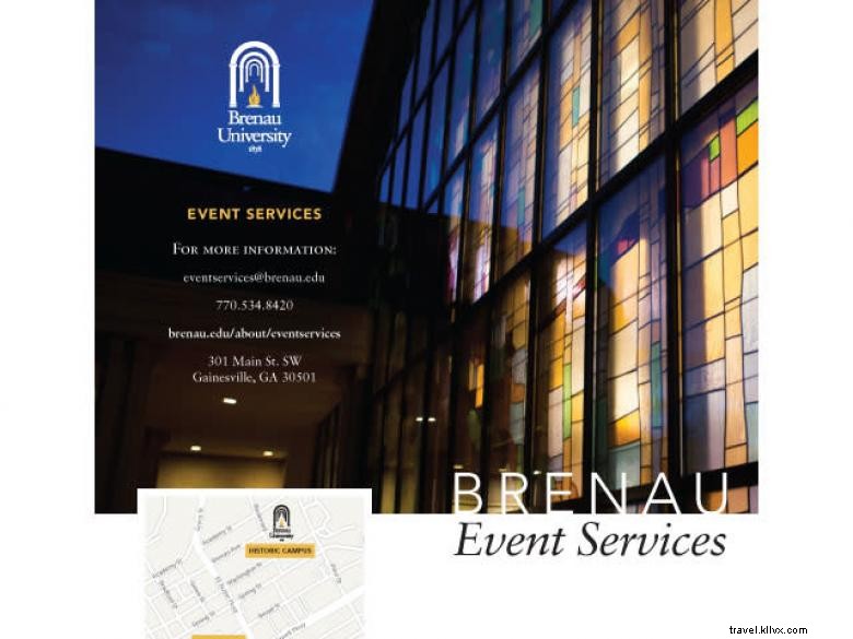 Explore Brenau Downtown Center: Theater, Atrium & Event Spaces