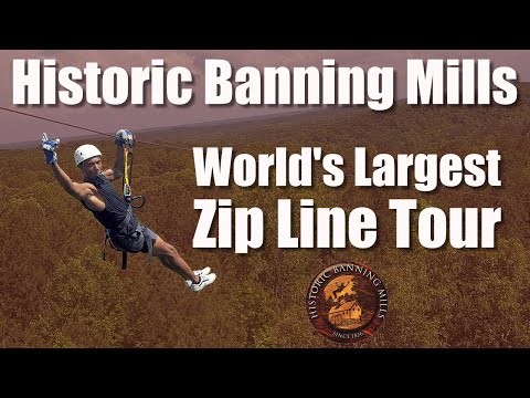 Explore Banning Mills  Screaming Eagle Eco Zip Line: Safe, Scenic, and Thrilling Adventure