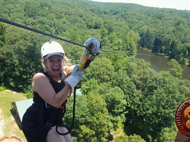 Explore Banning Mills  Screaming Eagle Eco Zip Line: Safe, Scenic, and Thrilling Adventure