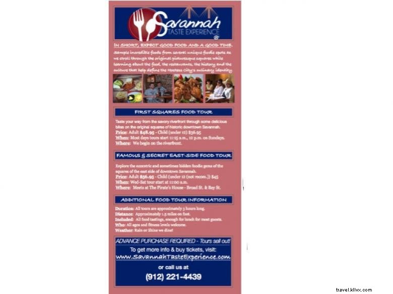 Savannah Taste Experience: Guided Food Tours for Authentic Cuisine