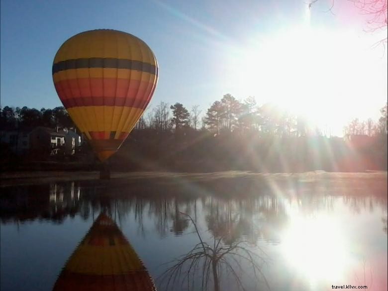 Atlanta Hot Air Balloon Adventure: Beautiful Morning Flight with Friends