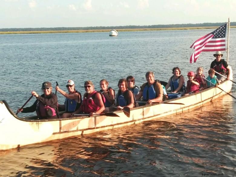 Guided War Canoe Adventures on the St. Mary s River