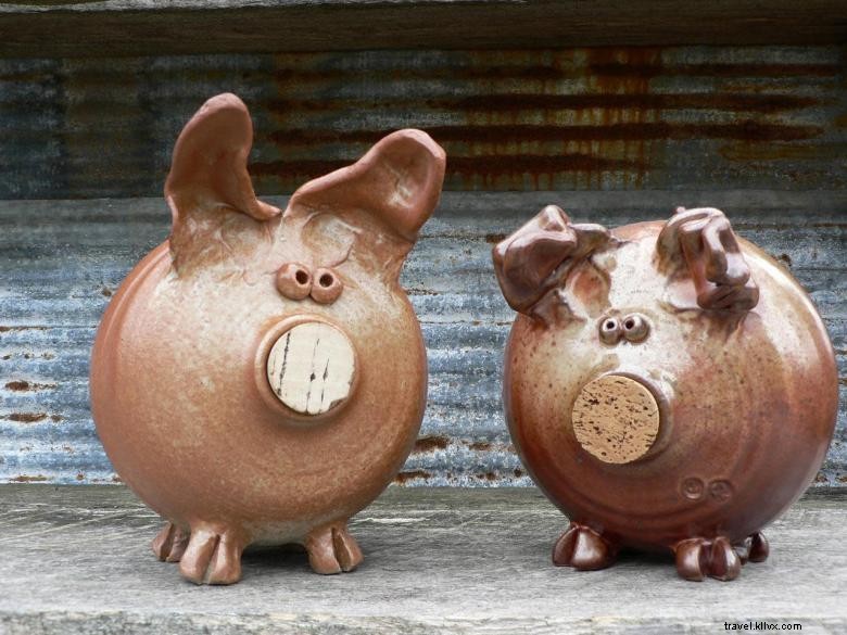 Handcrafted Ash-Glazed Pottery from Lookout Mountain