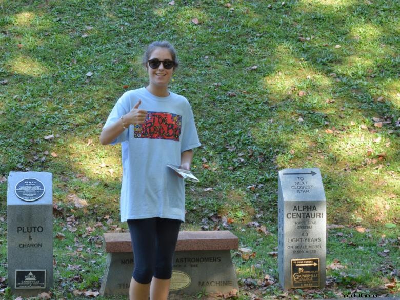 Guided Walking Tour Through Our Solar System