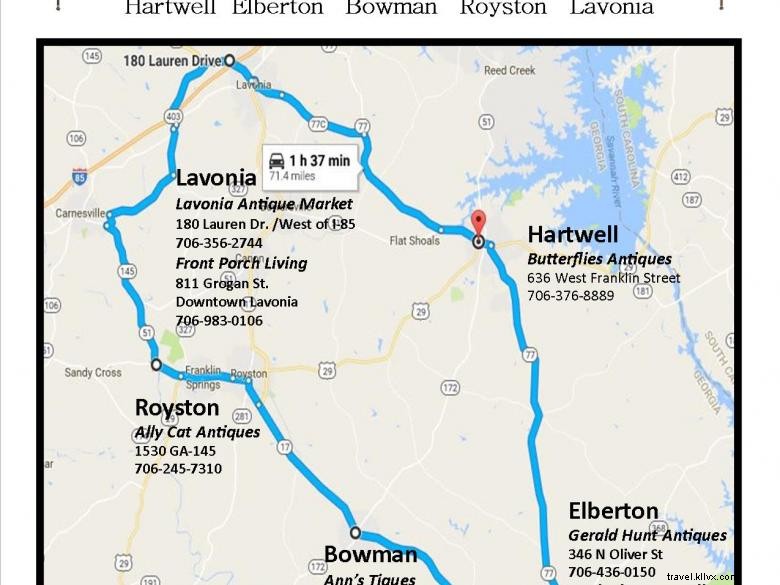 Explore the Tri-County Antique Trail: Georgia s Scenic Historic Route