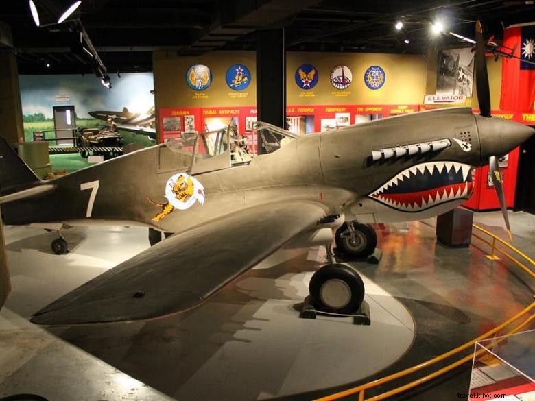 Explore Aviation History: B-1B Bomber, WWII Warhawk, and Immersive VR Experience