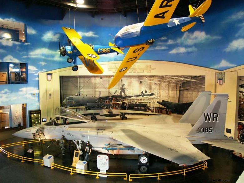 Explore Aviation History: B-1B Bomber, WWII Warhawk, and Immersive VR Experience