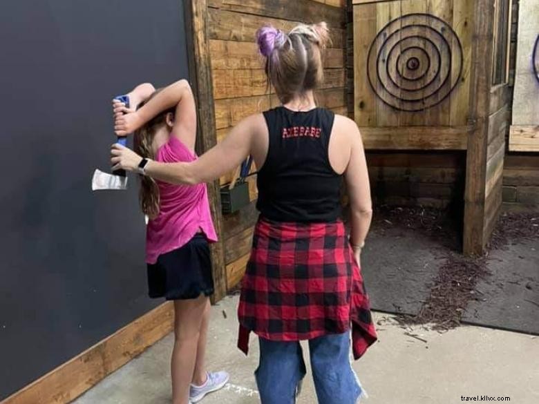 Unleashed Camden: Premier Axe Throwing & Paint Experience