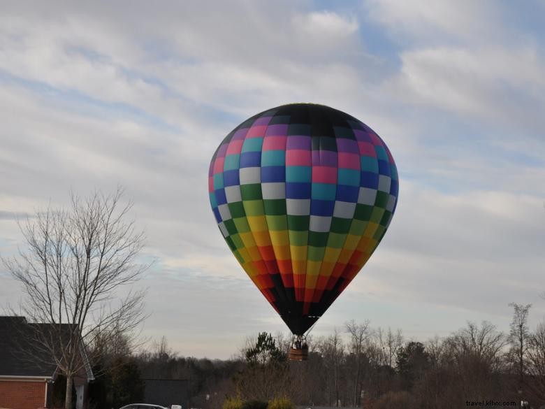 Balloons Over Georgia: Captivating Views of Northeast Mountains