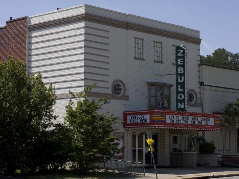 Zebulon Theater: Classic Art Deco Cinema in Cairo, Georgia
