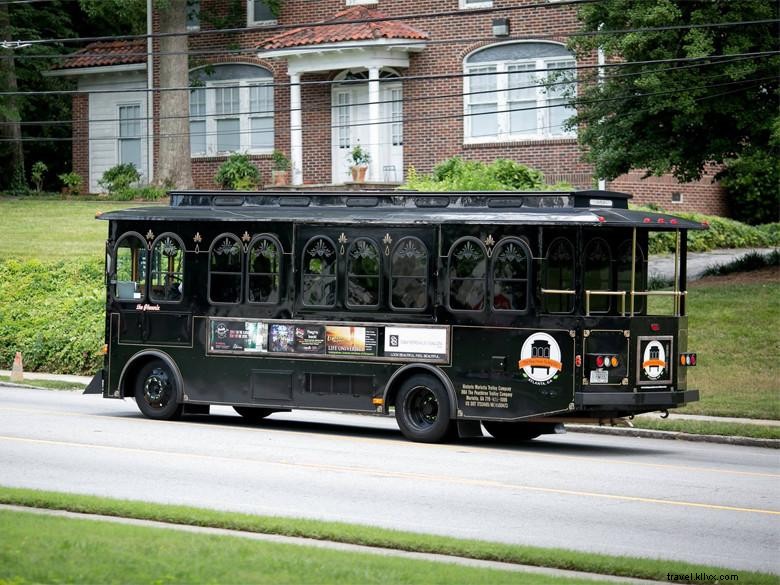 Discover Atlanta with the Peachtree Trolley Tour