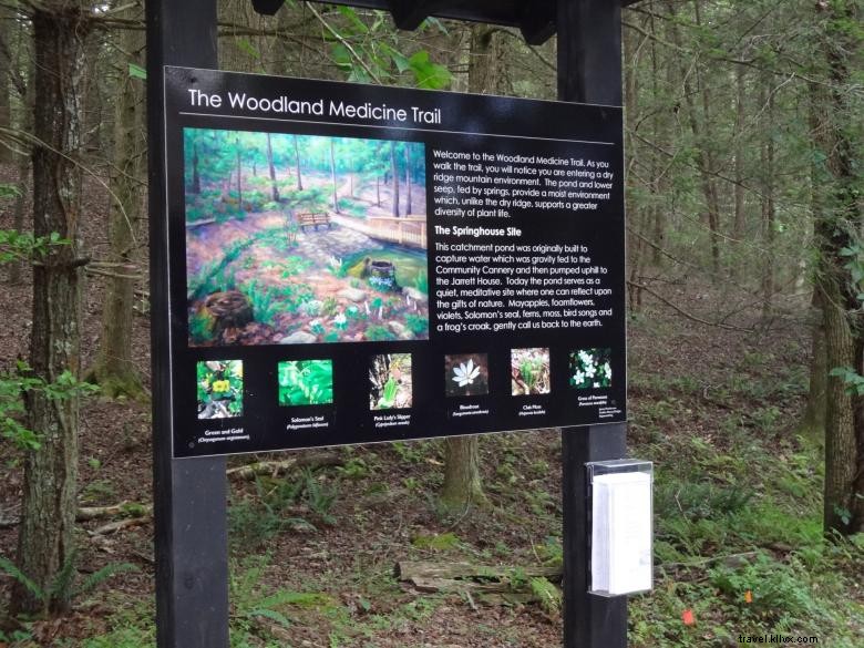 Explore the Gardens of Georgia Mountain Research & Education Center