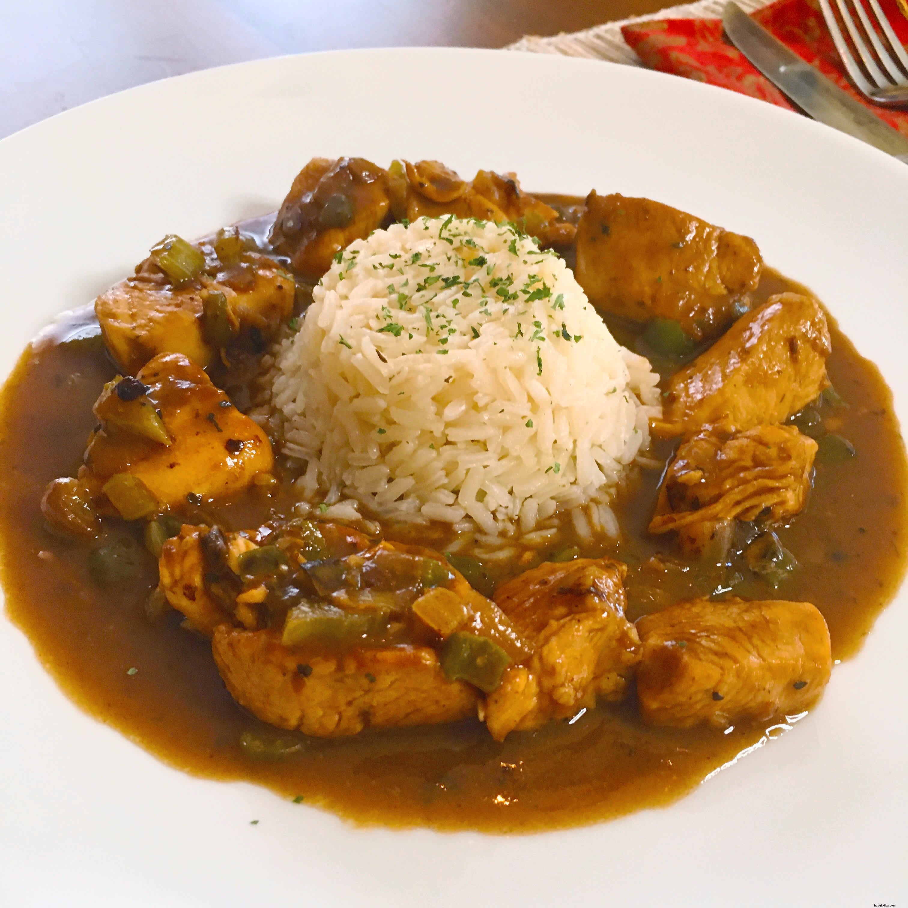 Frank Brigtsen’s Classic Chicken Étouffée with Perfectly Cooked Rice