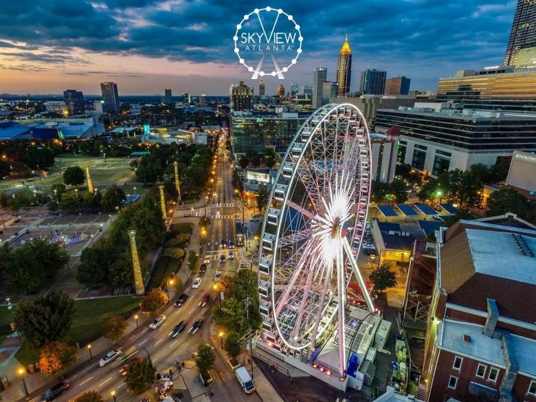 Skyview Atlanta – The Iconic 20-Story Ferris Wheel Over Centennial Park