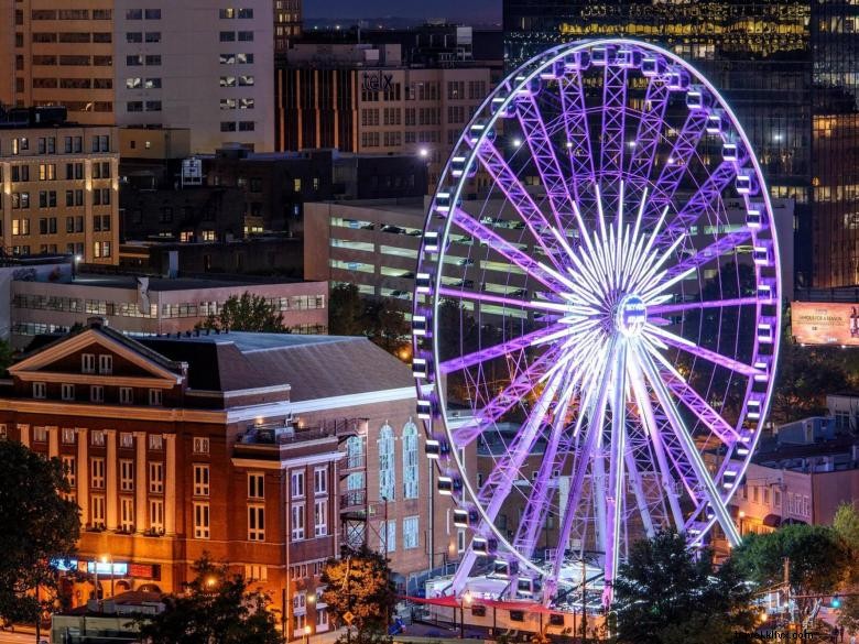 Skyview Atlanta – The Iconic 20-Story Ferris Wheel Over Centennial Park