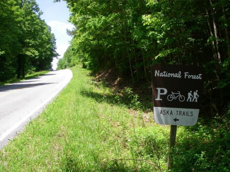 Aska Trails Area: 17‑Mile Hiking & Mountain‑Biking Adventure in Blue Ridge, NW Georgia