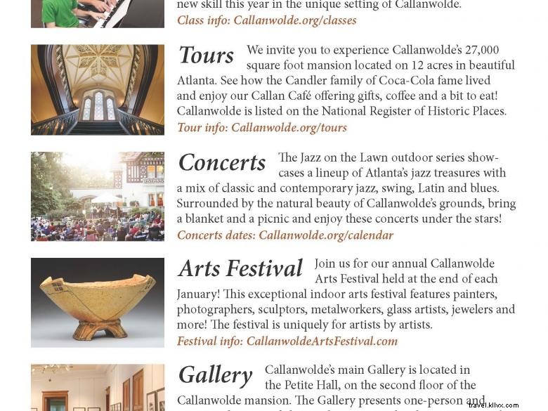Callanwolde Fine Arts Center: Historic Mansion, Art Exhibits & Spring Concerts