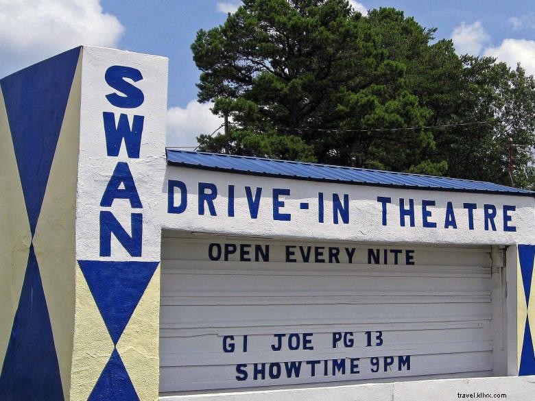 Swan Drive-In Theater – Georgia’s Historic 1955 Classic, Open Year-Round
