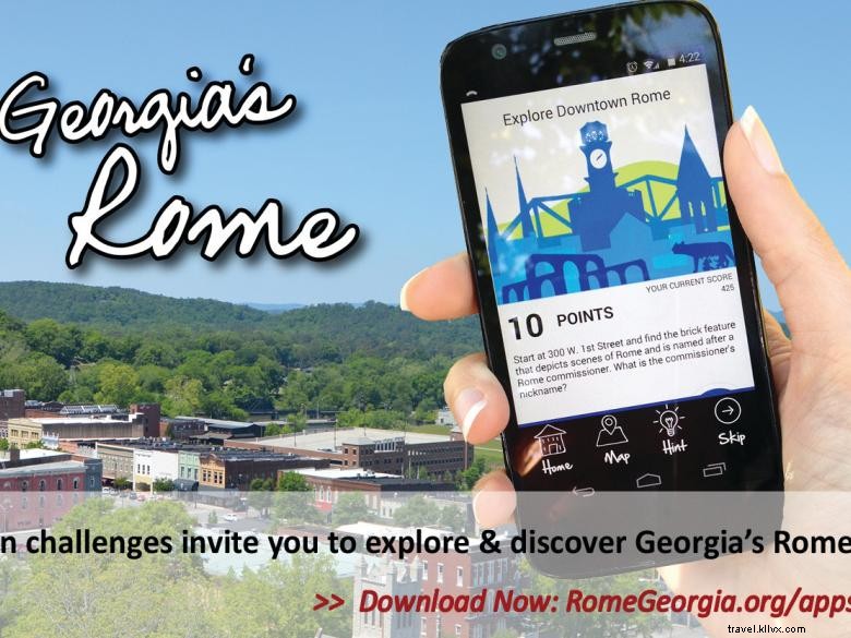 Explore Rome, Georgia with the Official Mobile App