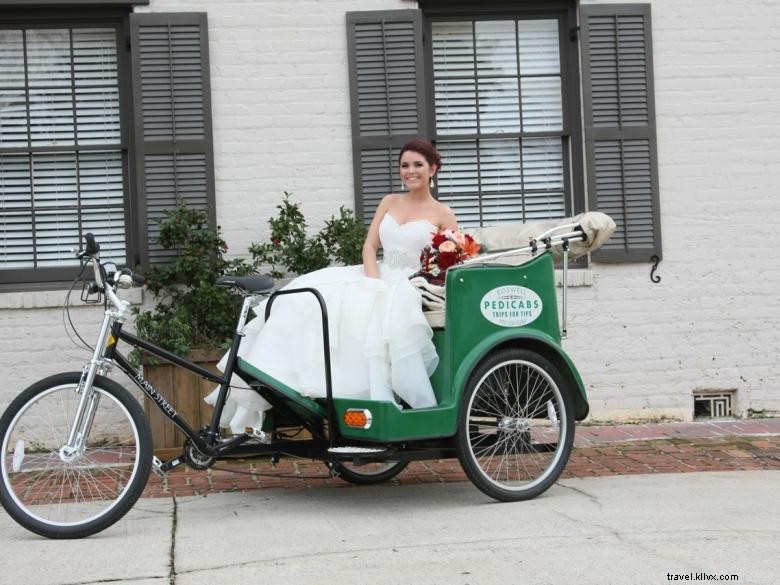Explore Roswell’s Historic District by PediCab – Scenic Tours & Local Charm