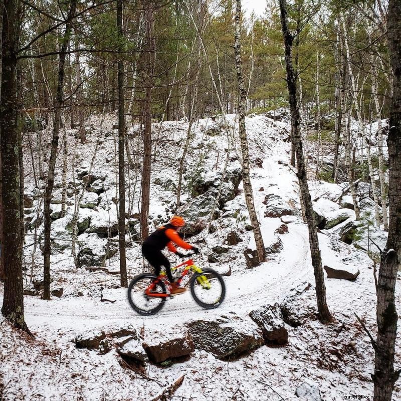 Explore 25 Miles of Winter-Ready Fat Bike Trails at Cuyuna