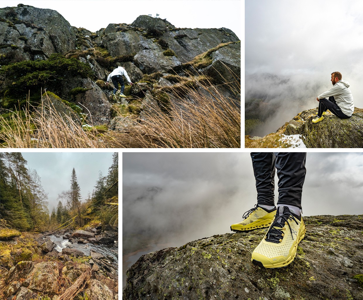 Reconnecting: A Solo Trail Run Through Snow-Covered Peaks