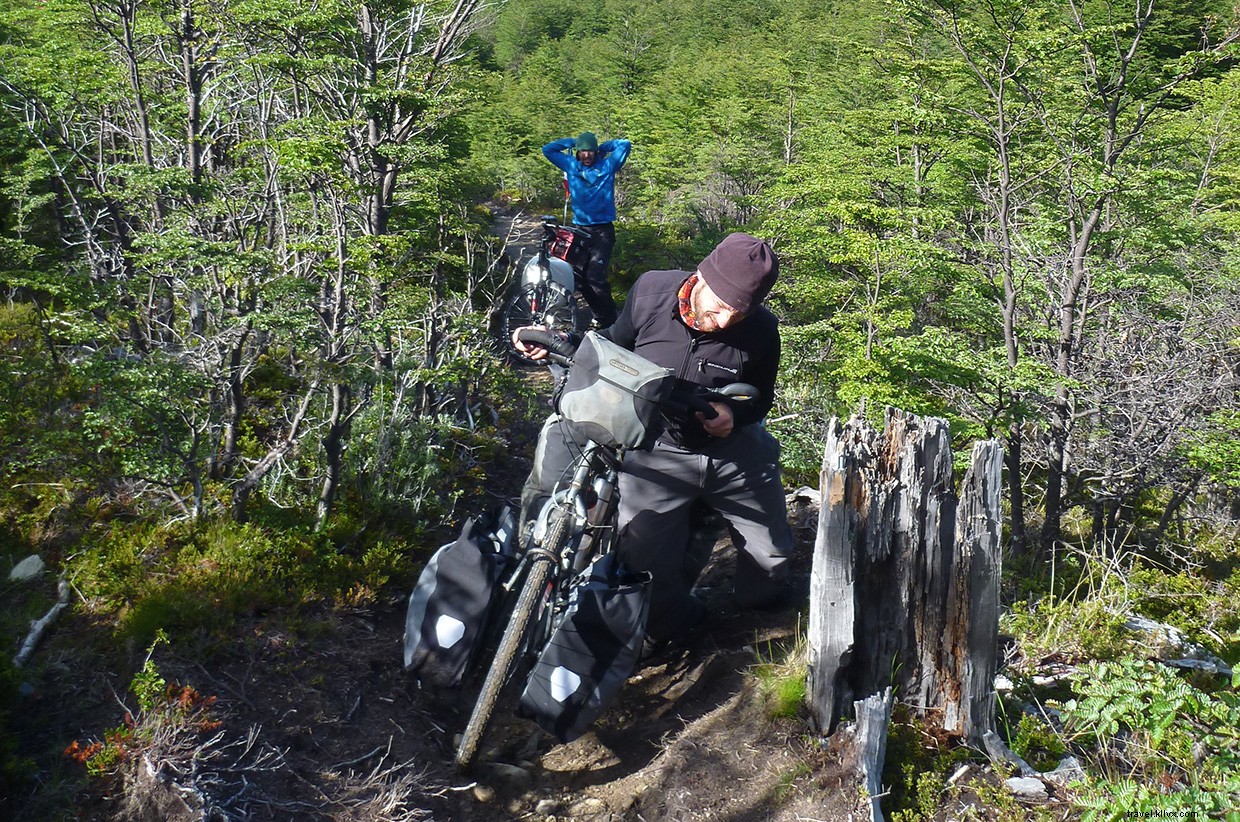 Crossing the Chile-Argentina Border: Cyclists Face Swampy Challenges