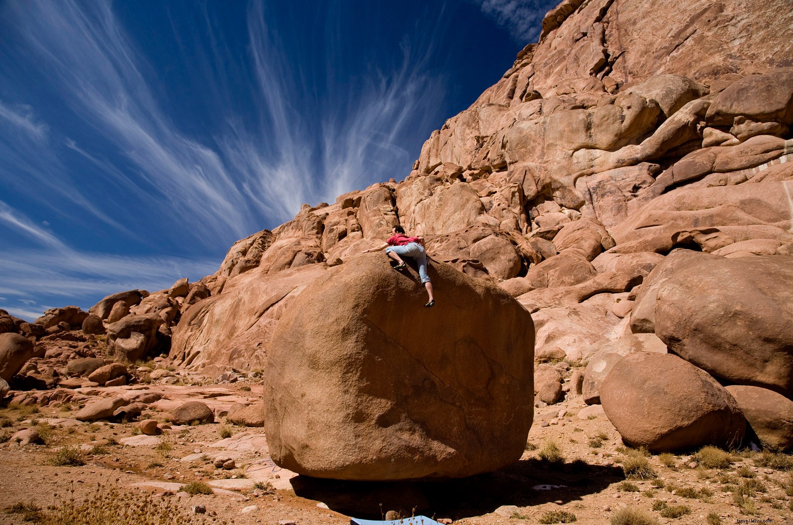 Sinai Granite: A Midnight Journey Through the Desert
