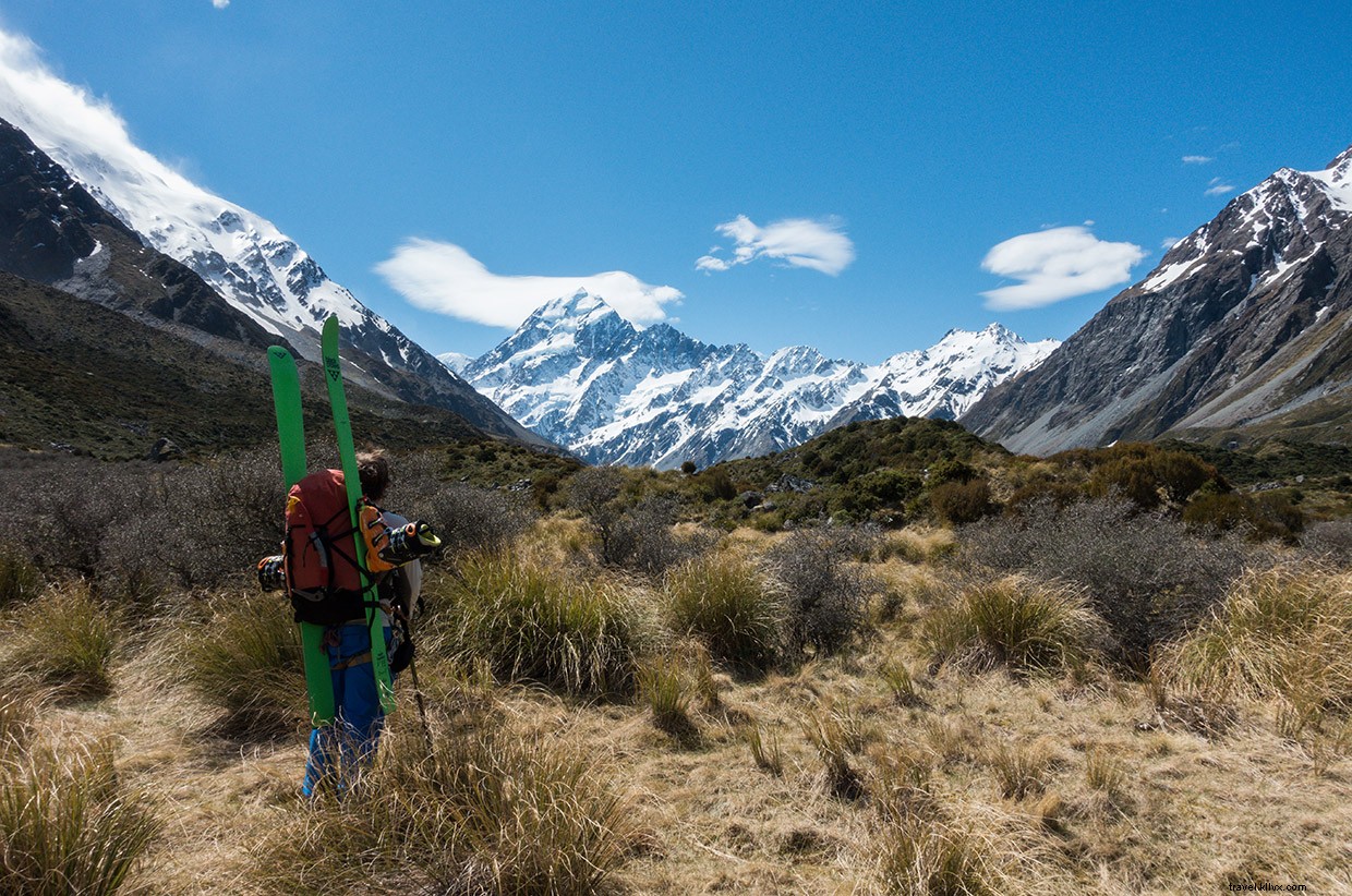 A Line in a Photograph: Showcasing New Zealand’s Alpine Splendor
