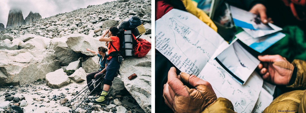 Historic 5th Ascent of Torres Central s  Riders on the Storm  East Face