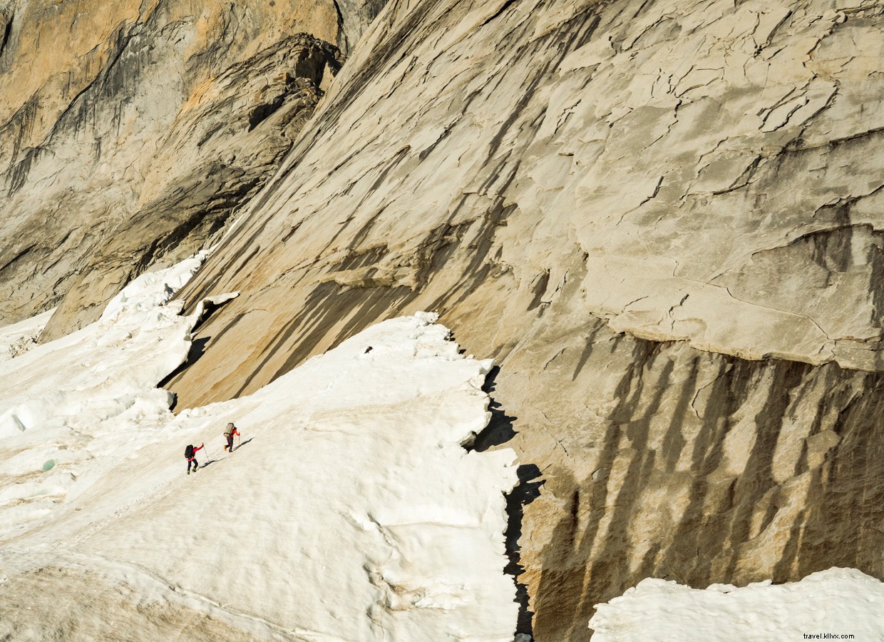 Historic 5th Ascent of Torres Central s  Riders on the Storm  East Face
