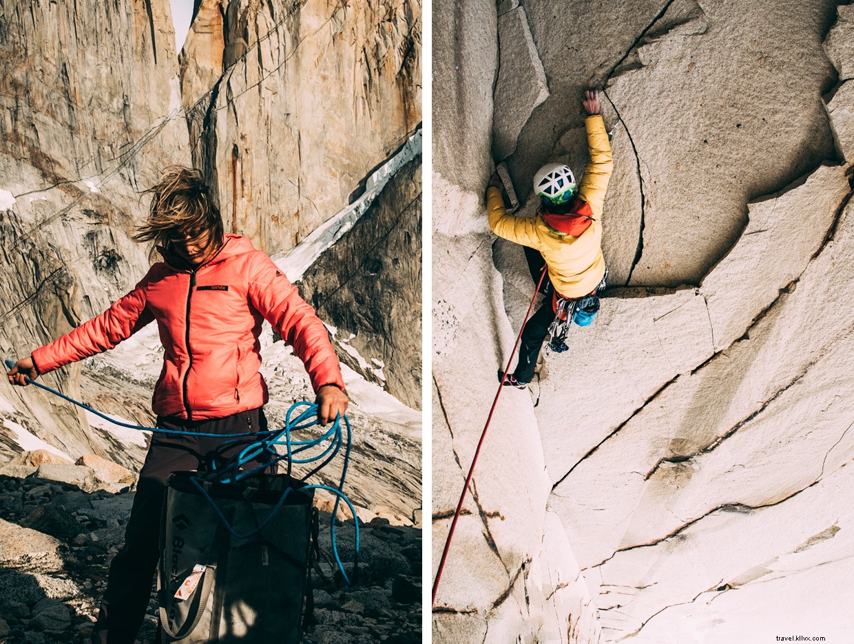 Historic 5th Ascent of Torres Central s  Riders on the Storm  East Face