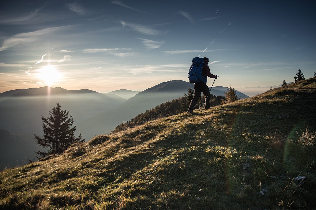 Early Alpine Dawn: A Spectacular Mountain Sunrise