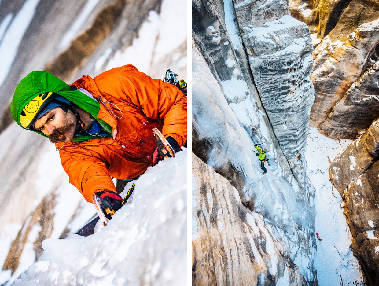 Discover Zion’s Hidden Ice Wall: A Surprising Climb