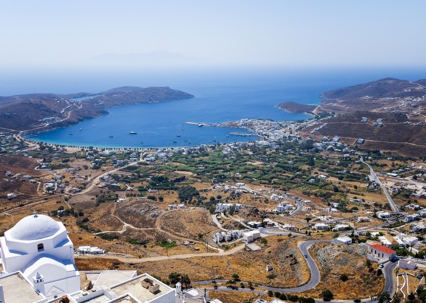 Exploring the Spectrum of Cycladic Blue