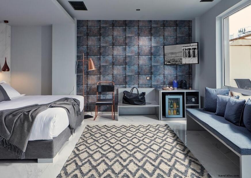 Historic Warehouse Reimagined: A New Industrial-Style Hotel Opens in Athens  Psyrri