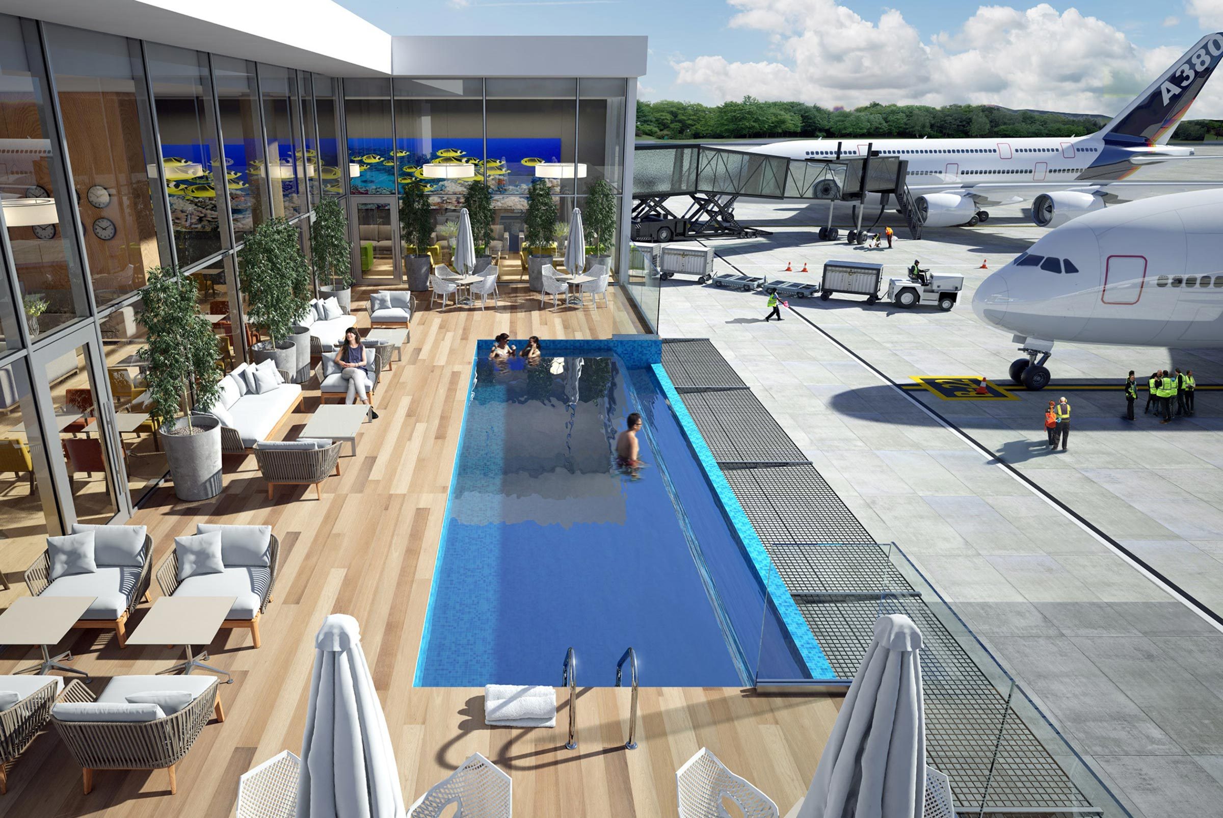 11 Airport Pools You Can Swim In During Layovers