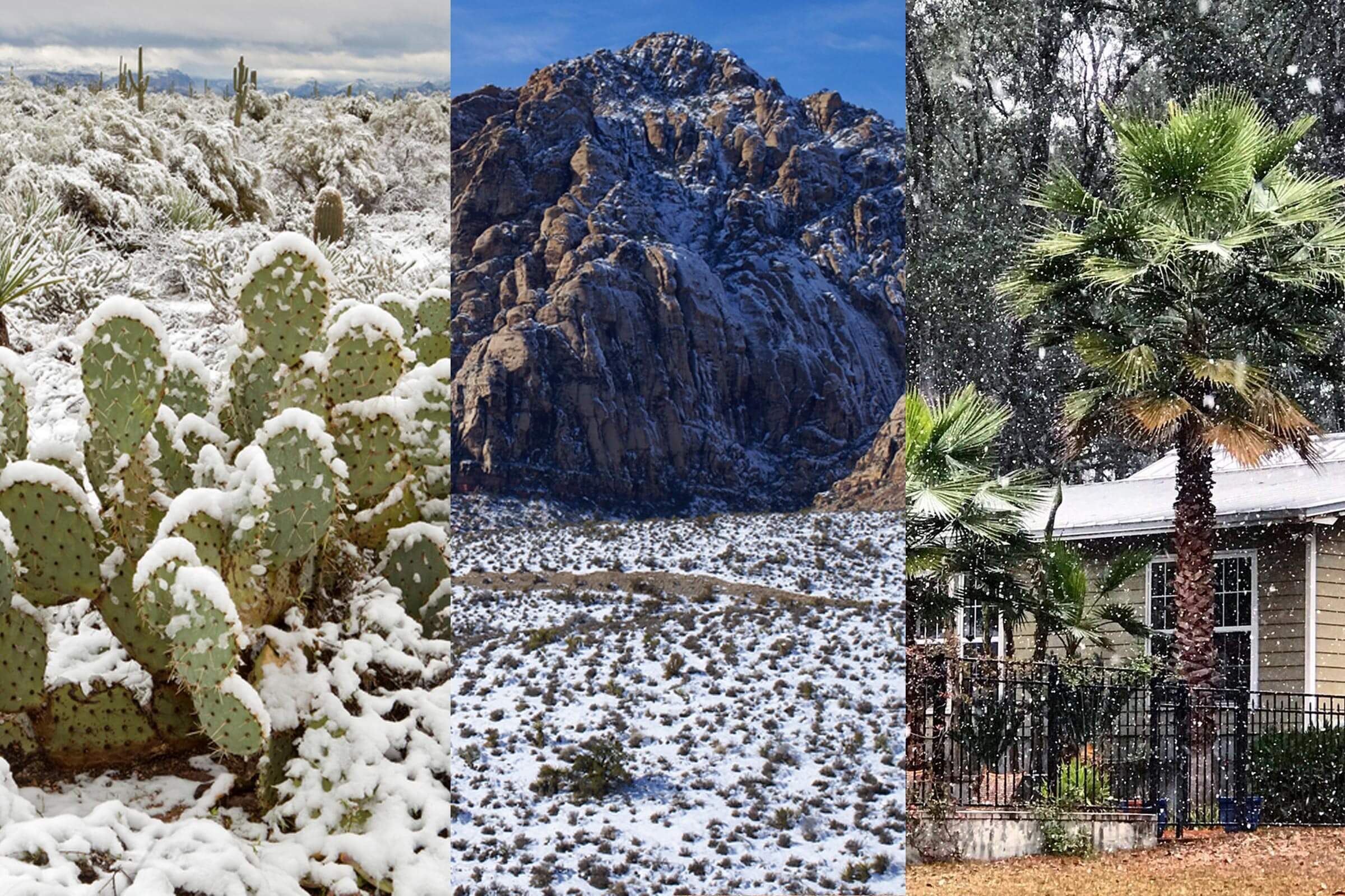 8 Unexpected Places That Have Been Covered in Snow